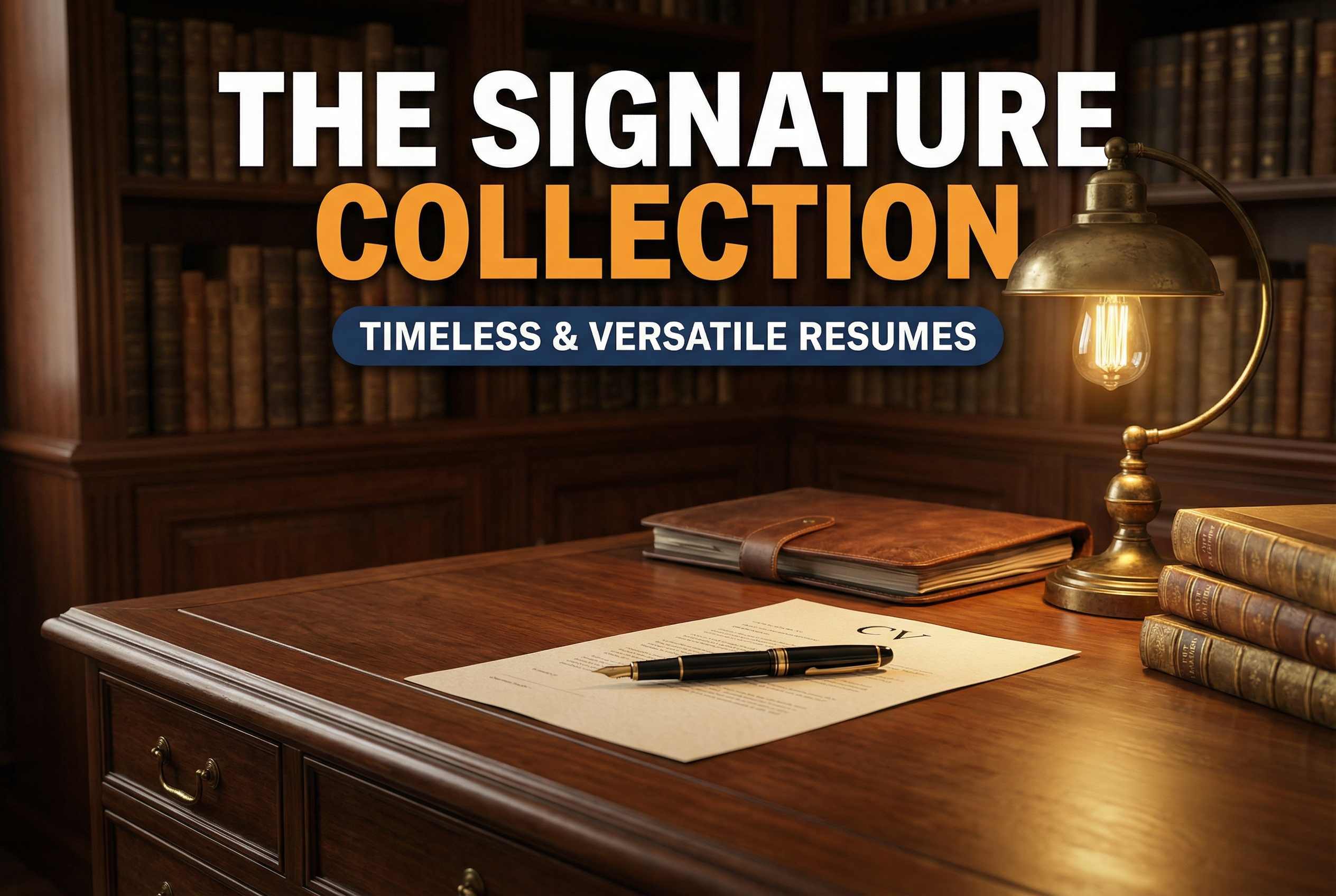 The Signature Collection: Our Timeless, Versatile Resumes